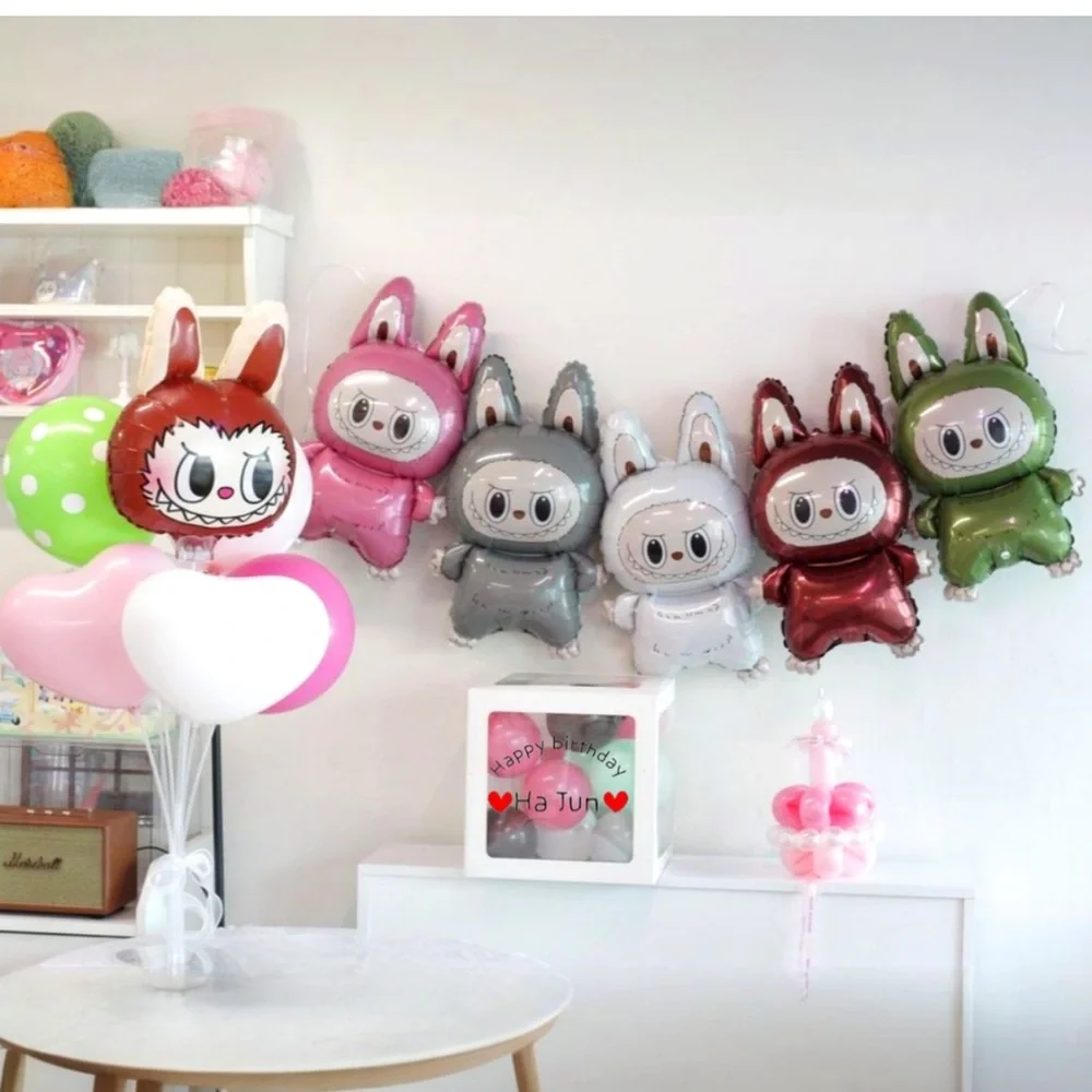 Labubu 5pcs set 26” Cartoon Character birthday Balloons